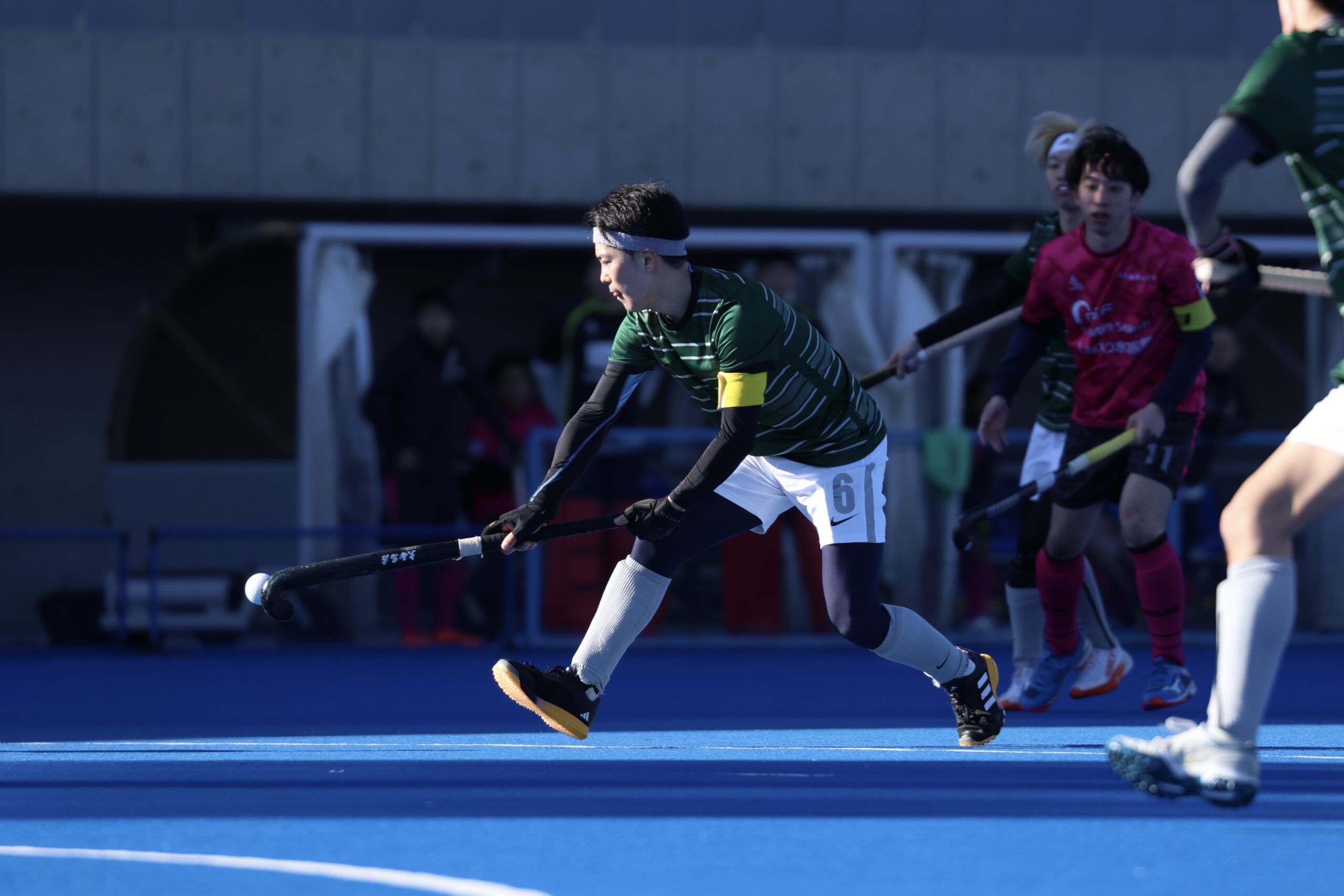 カウンターからのドリブル