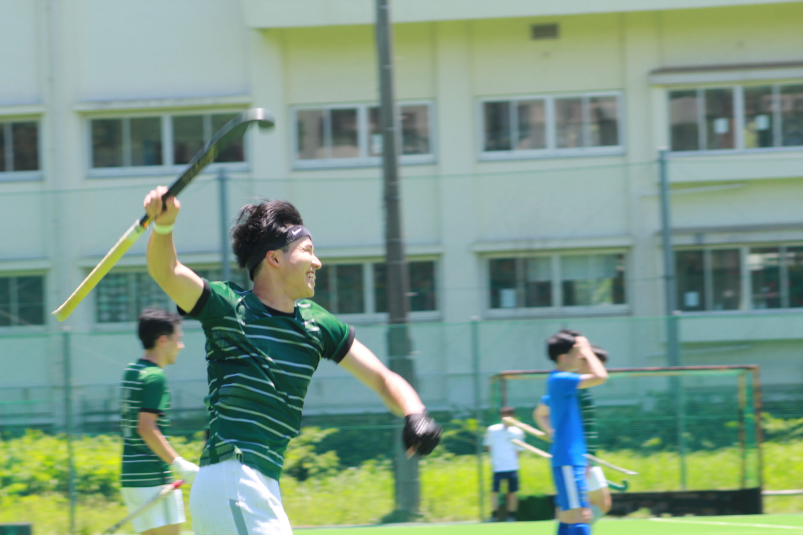 吉宗ガッツポーズ